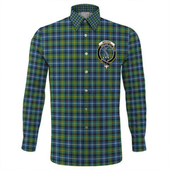 MacNeill of Barra Ancient Tartan Long Sleeve Button Shirt