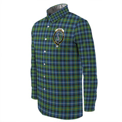 MacNeill of Barra Ancient Tartan Long Sleeve Button Shirt