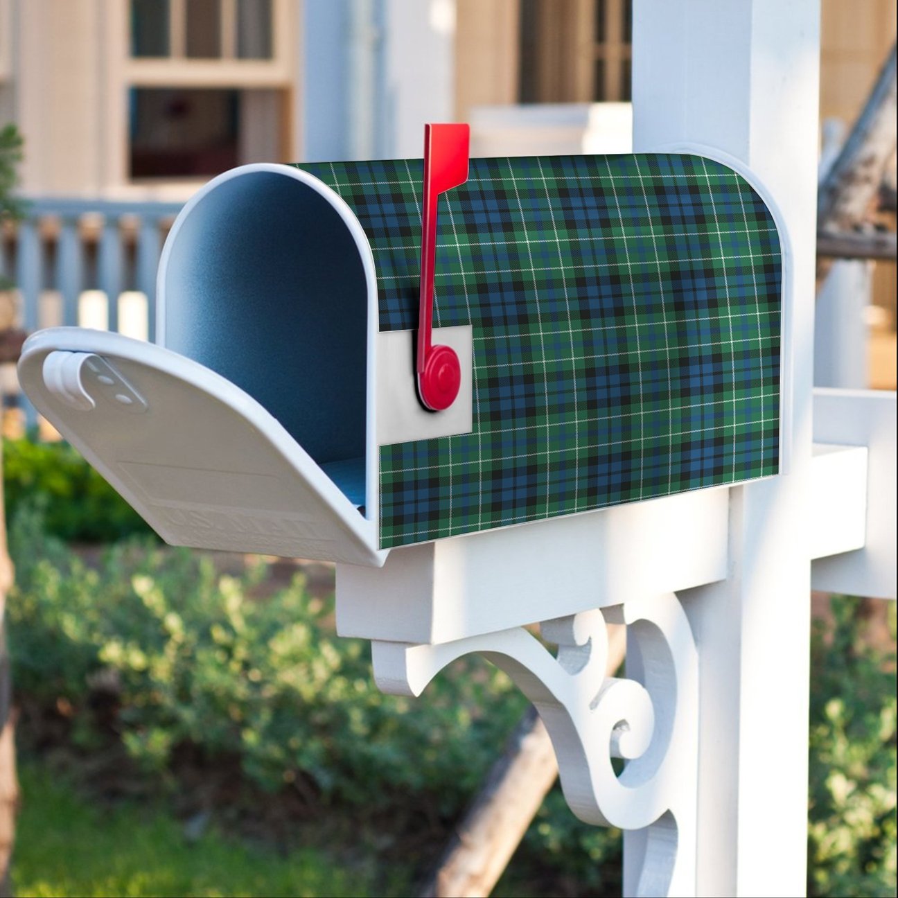 MacNeill Of Colonsay Ancient Tartan Crest Mailbox