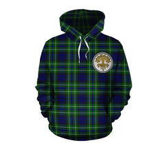 MacNeil of Colonsay Modern Tartan Hoodie - Tree Of Life