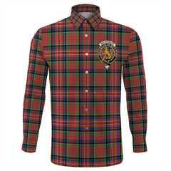 MacPherson Ancient Tartan Long Sleeve Button Shirt