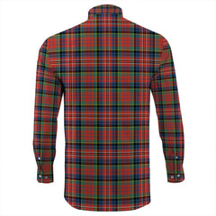 MacPherson Ancient Tartan Long Sleeve Button Shirt