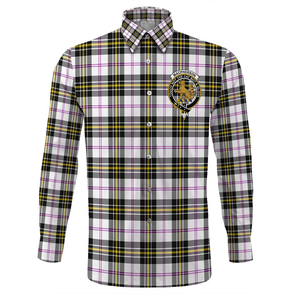 MacPherson Dress Modern Tartan Long Sleeve Button Shirt