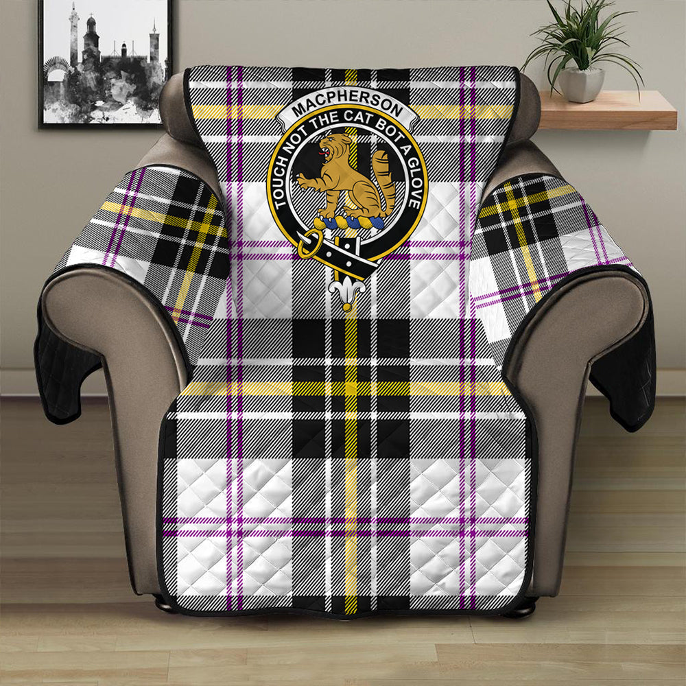 MacPherson Dress Modern Tartan Crest Sofa Protector