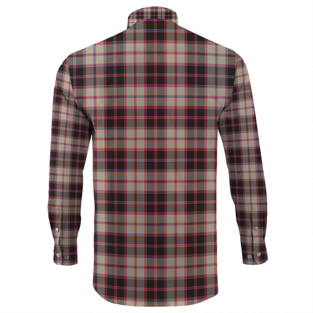 MacPherson Hunting Ancient Tartan Long Sleeve Button Shirt