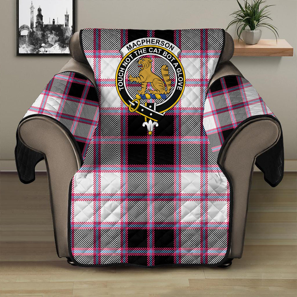 MacPherson Hunting Modern Tartan Crest Sofa Protector