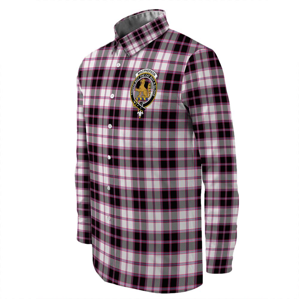 MacPherson Hunting Modern Tartan Long Sleeve Button Shirt