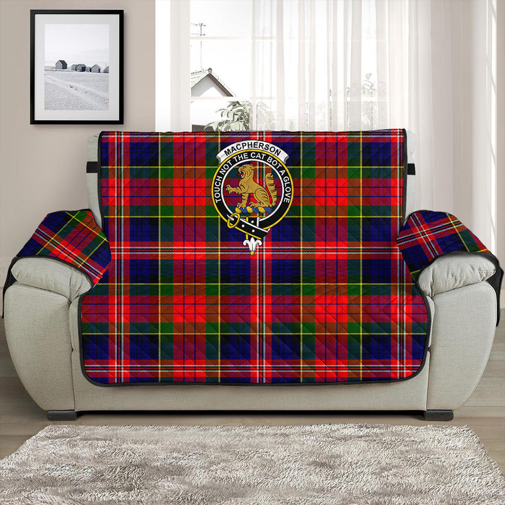 MacPherson Modern Tartan Crest Sofa Protector