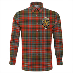 MacPherson Weathered Tartan Long Sleeve Button Shirt