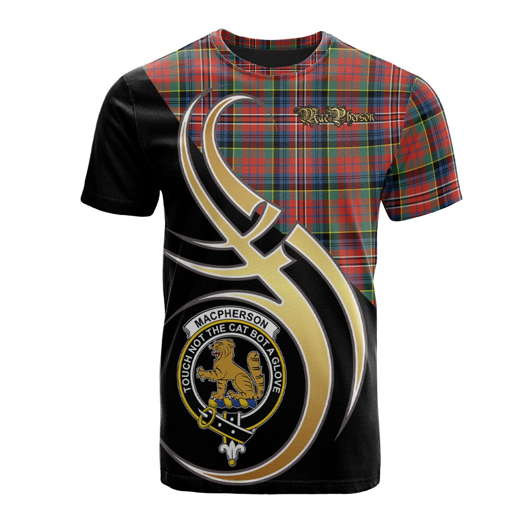 MacPherson Ancient Tartan T-shirt - Believe In Me Style