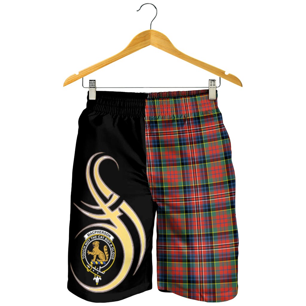 MacPherson Ancient Tartan Crest Men's Short PM8