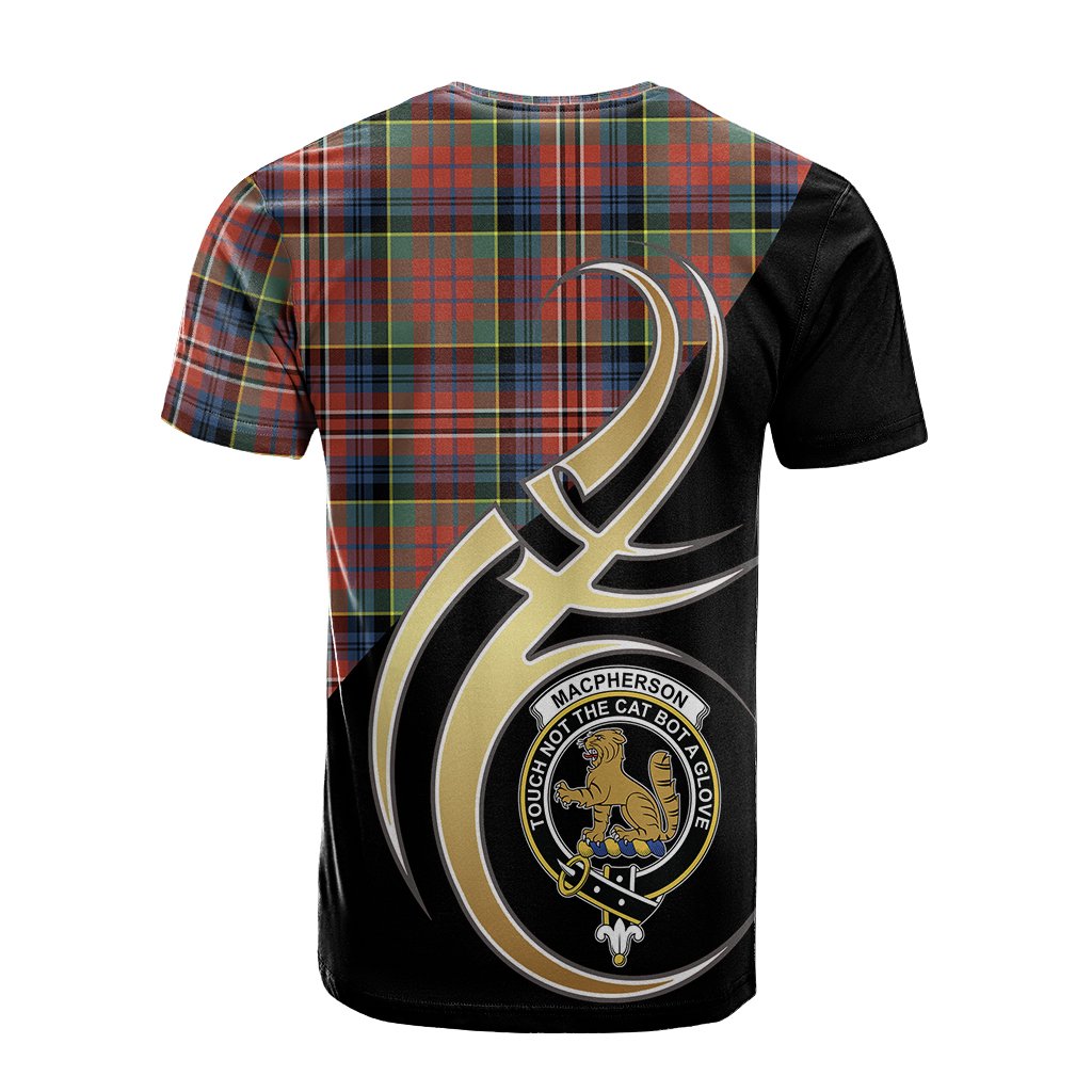 MacPherson Ancient Tartan T-shirt - Believe In Me Style