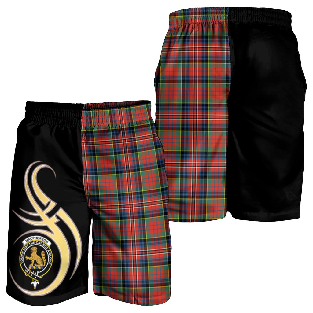 MacPherson Ancient Tartan Crest Men's Short PM8