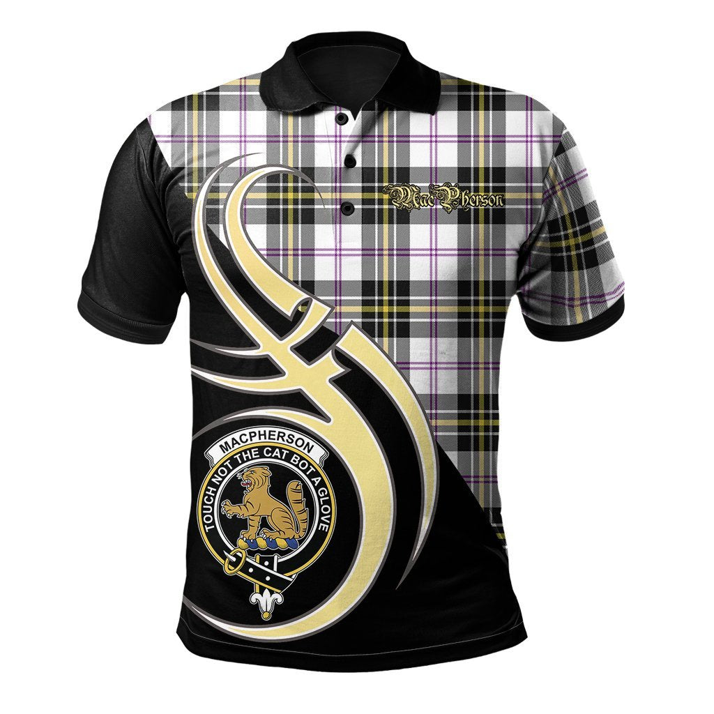 MacPherson Dress Modern Tartan Polo Shirt - Believe In Me Style