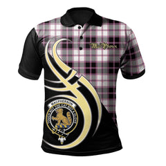 MacPherson Hunting Modern Tartan Polo Shirt - Believe In Me Style