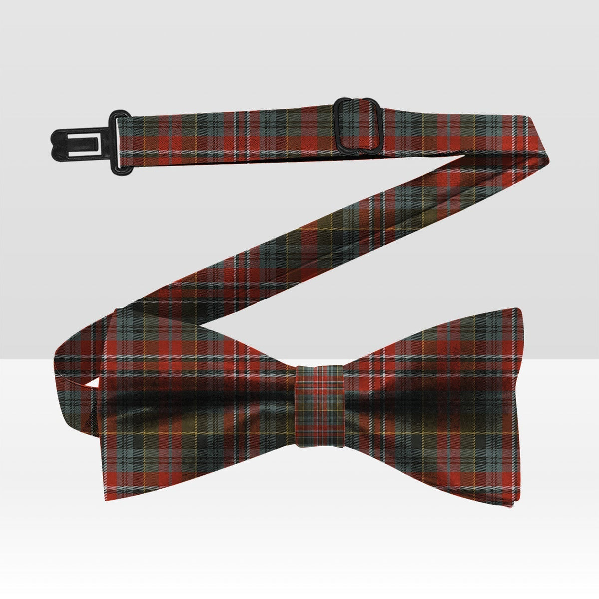 MacPherson Weathered Tartan Bow Tie