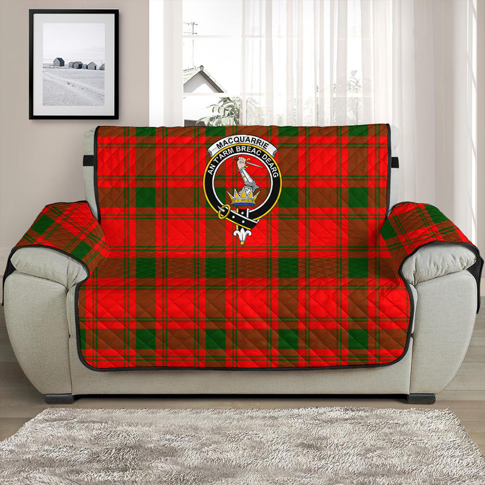 MacQuarrie Modern Tartan Crest Sofa Protector