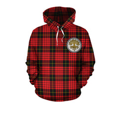 MacQueen Modern Tartan Hoodie - Tree Of Life