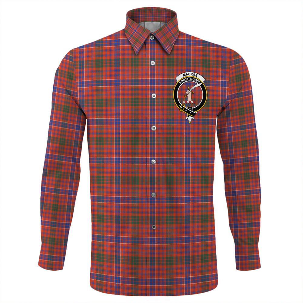 MacRae Ancient Tartan Long Sleeve Button Shirt