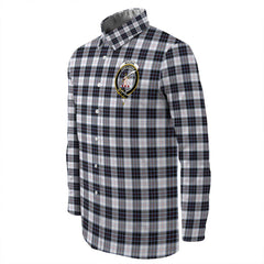 MacRae Dress Modern Tartan Long Sleeve Button Shirt