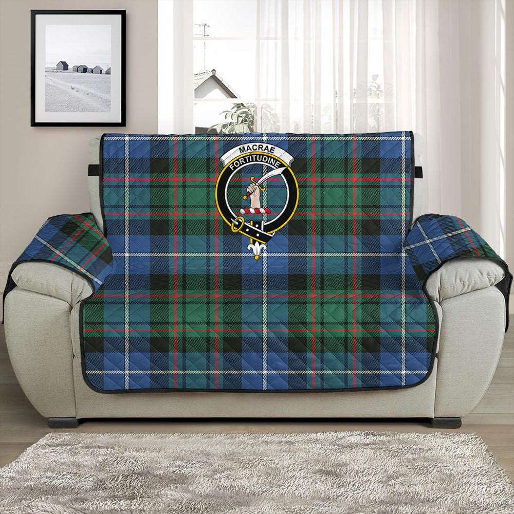 MacRae Hunting Ancient Tartan Crest Sofa Protector