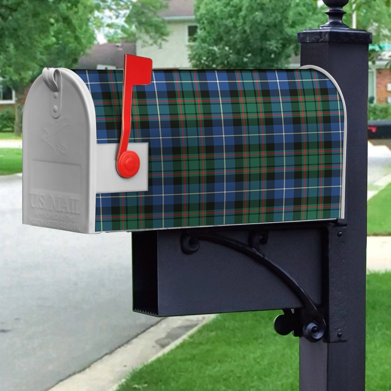 MacRae Hunting Ancient Crest Mailbox