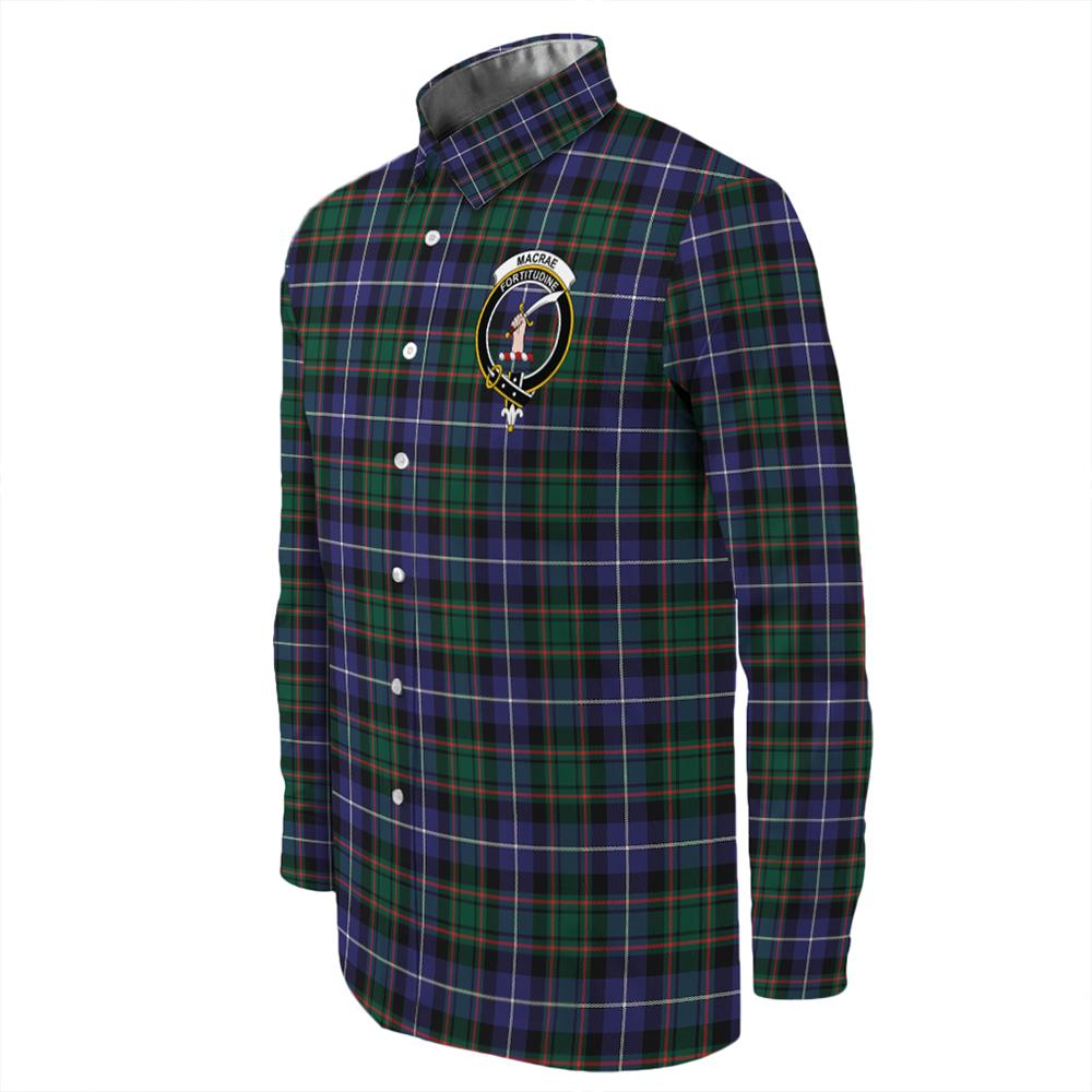 MacRae Hunting Modern Tartan Long Sleeve Button Shirt