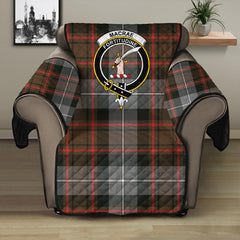 MacRae Hunting Weathered Tartan Crest Sofa Protector