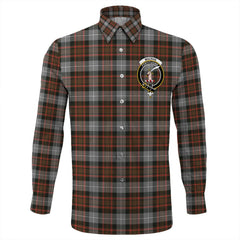 MacRae Hunting Weathered Tartan Long Sleeve Button Shirt