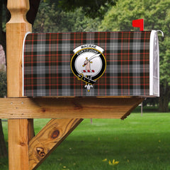 MacRae Hunting Weathered Tartan Crest Mailbox