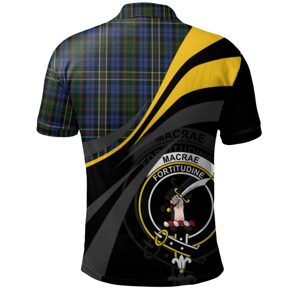 MacRae 2 Tartan Polo Shirt - Royal Coat Of Arms Style