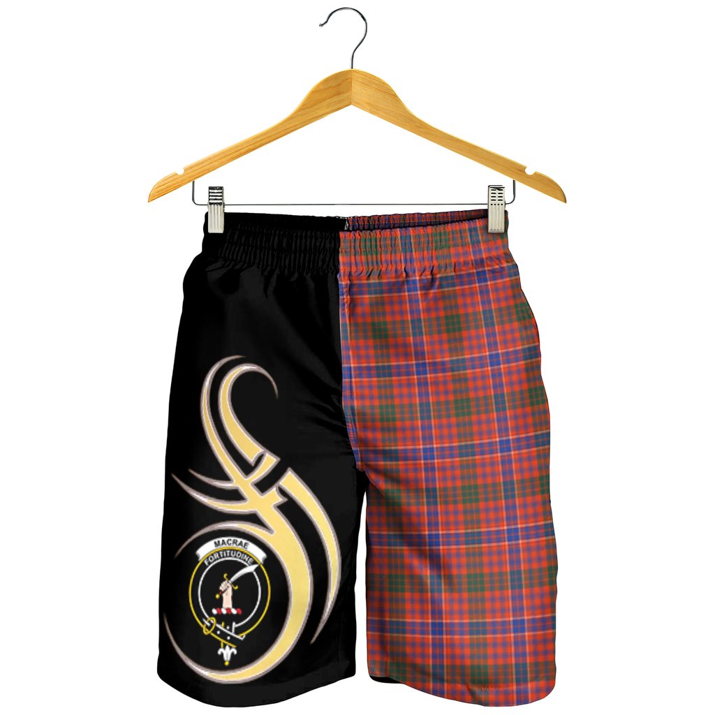 MacRae Ancient Tartan Crest Men's Short PM8