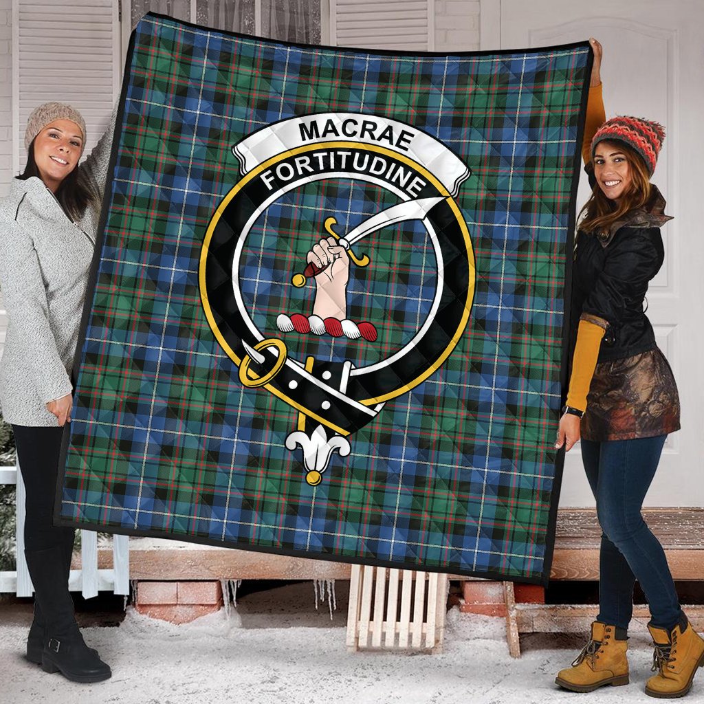 MacRae Hunting Ancient Tartan Quilt