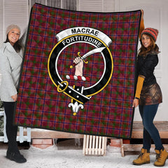 MacRae Red Tartan Quilt