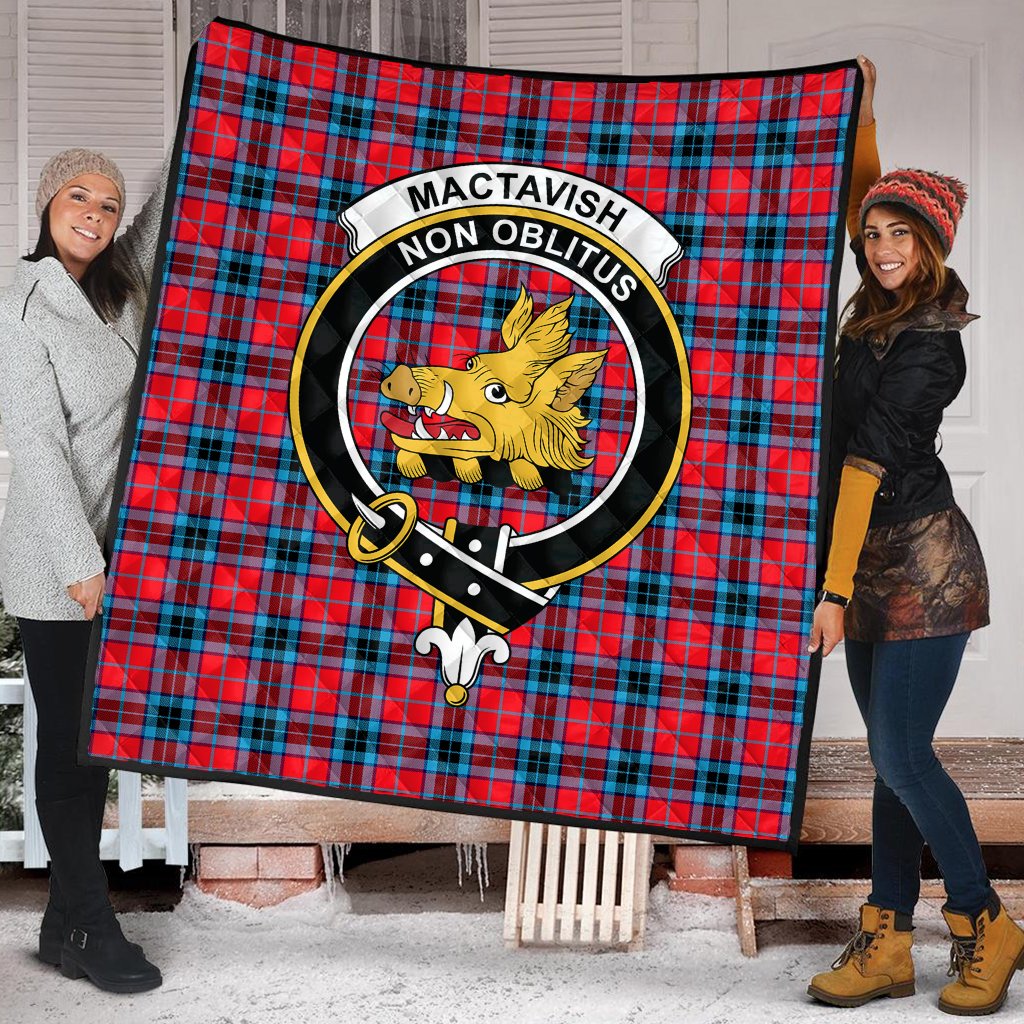MacTavish Modern Tartan Quilt