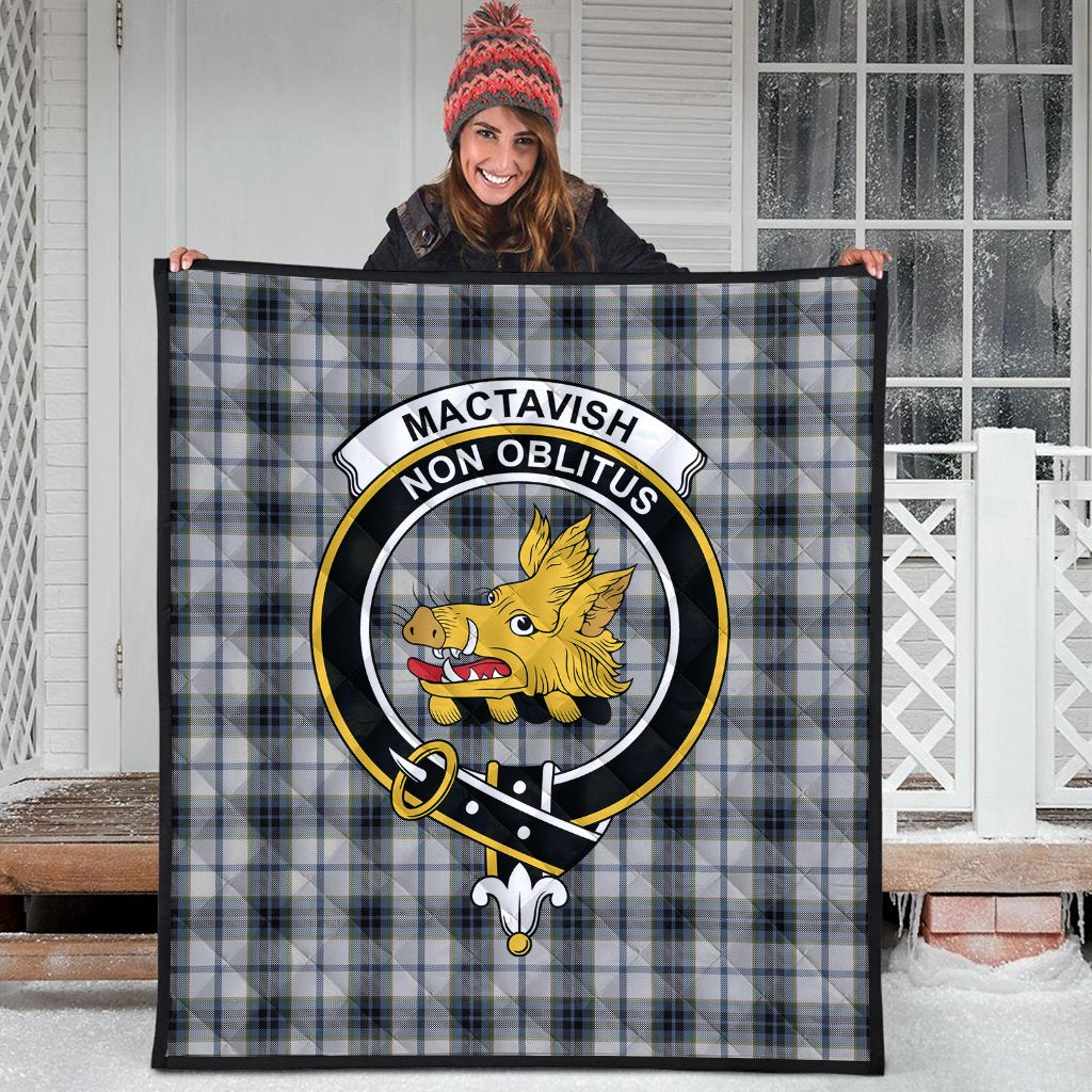 MacTavish of Dunardry Dress Tartan Quilt