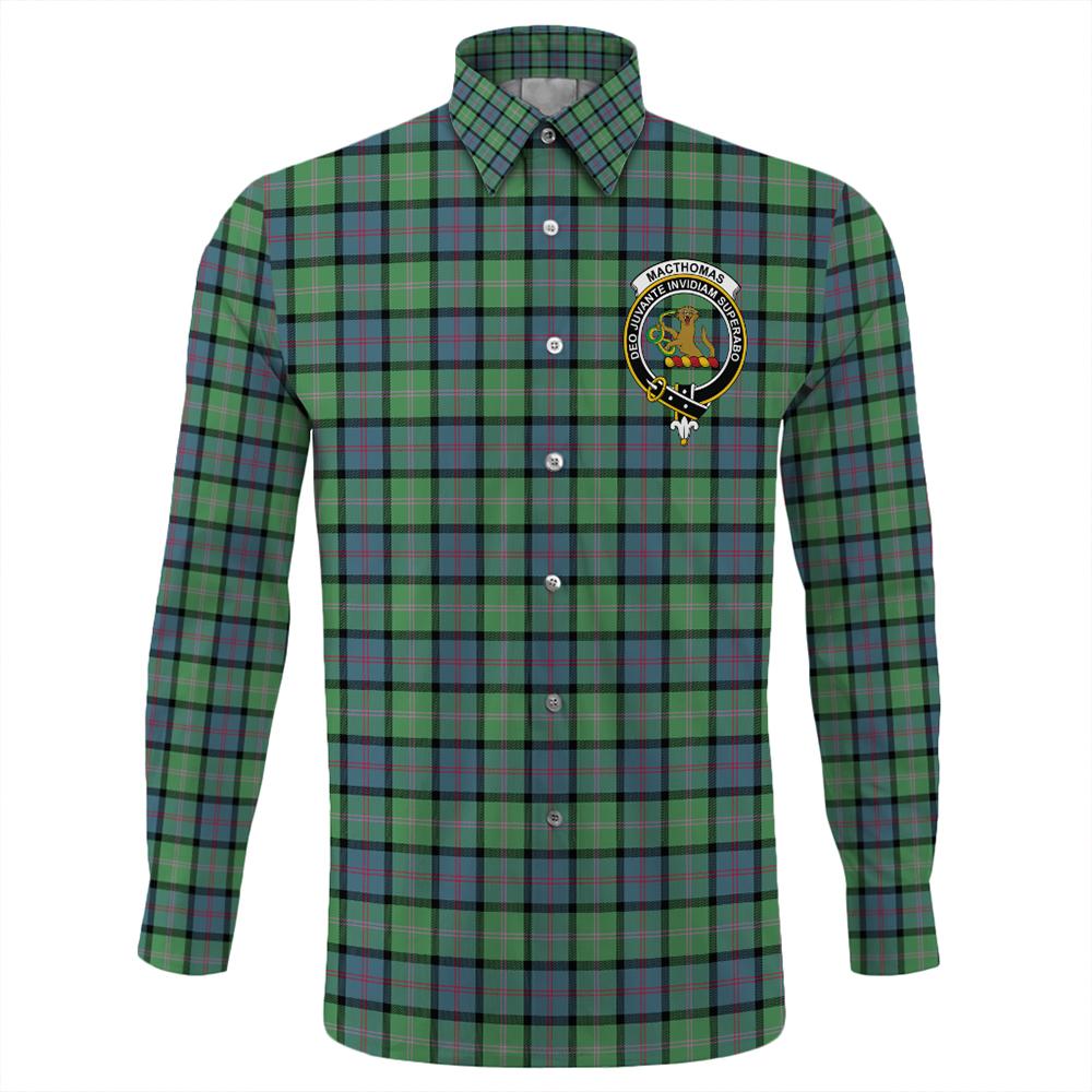 MacThomas Ancient Tartan Long Sleeve Button Shirt