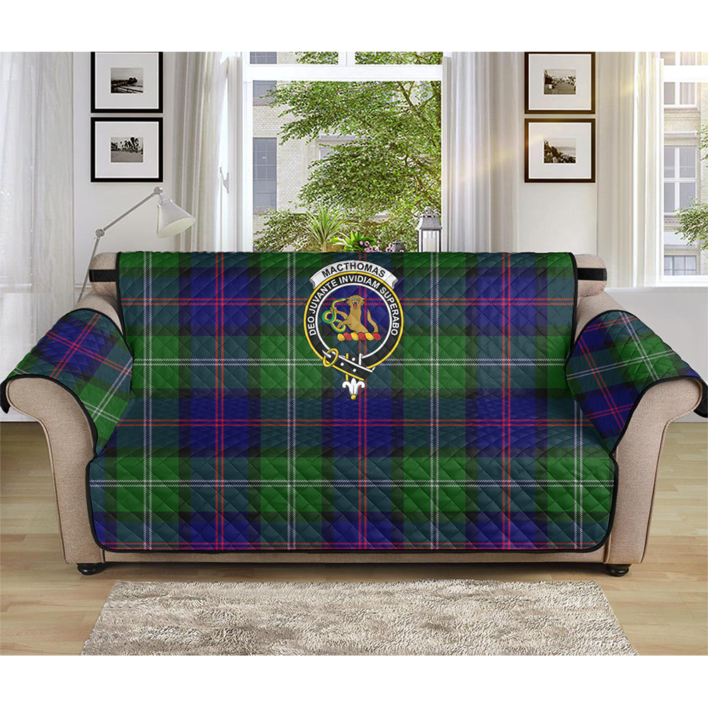 MacThomas Modern Tartan Crest Sofa Protector