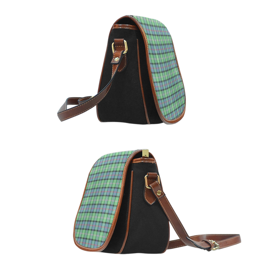 MacThomas Ancient Tartan Saddle Handbags