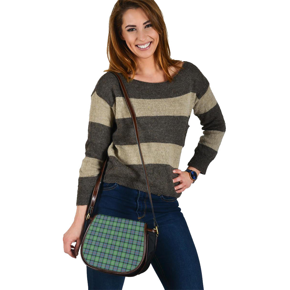 MacThomas Ancient Tartan Saddle Handbags