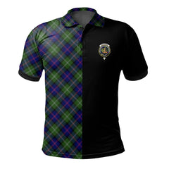 MacThomas Modern Tartan Polo Shirt Half of Me - Cross Style