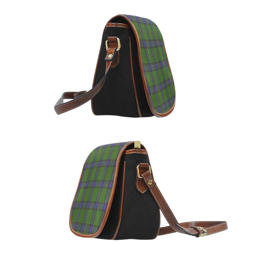 MacWilliam Hunting Tartan Saddle Handbags