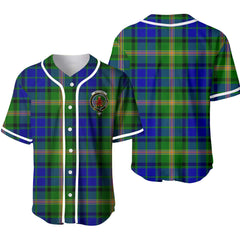 Maitland Tartan Unisex Baseball Jersey