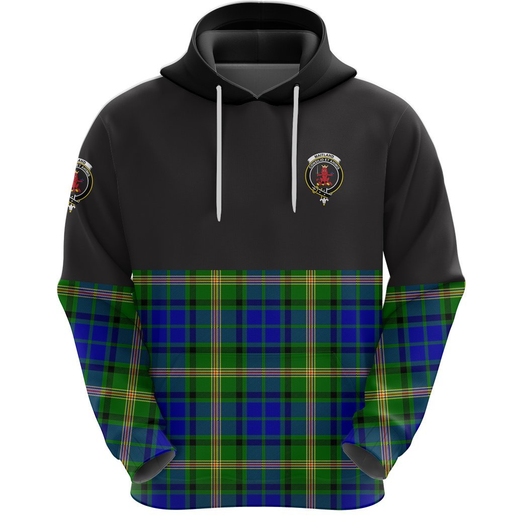 Maitland Clan Half Of Tartan Hoodie
