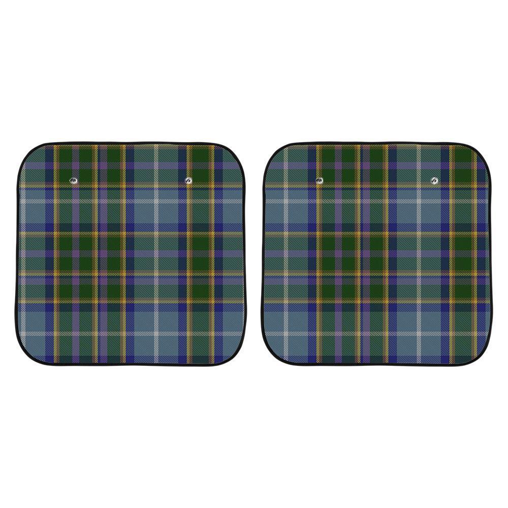 Manx National Tartan Car Sun Shade - 2 Pieces