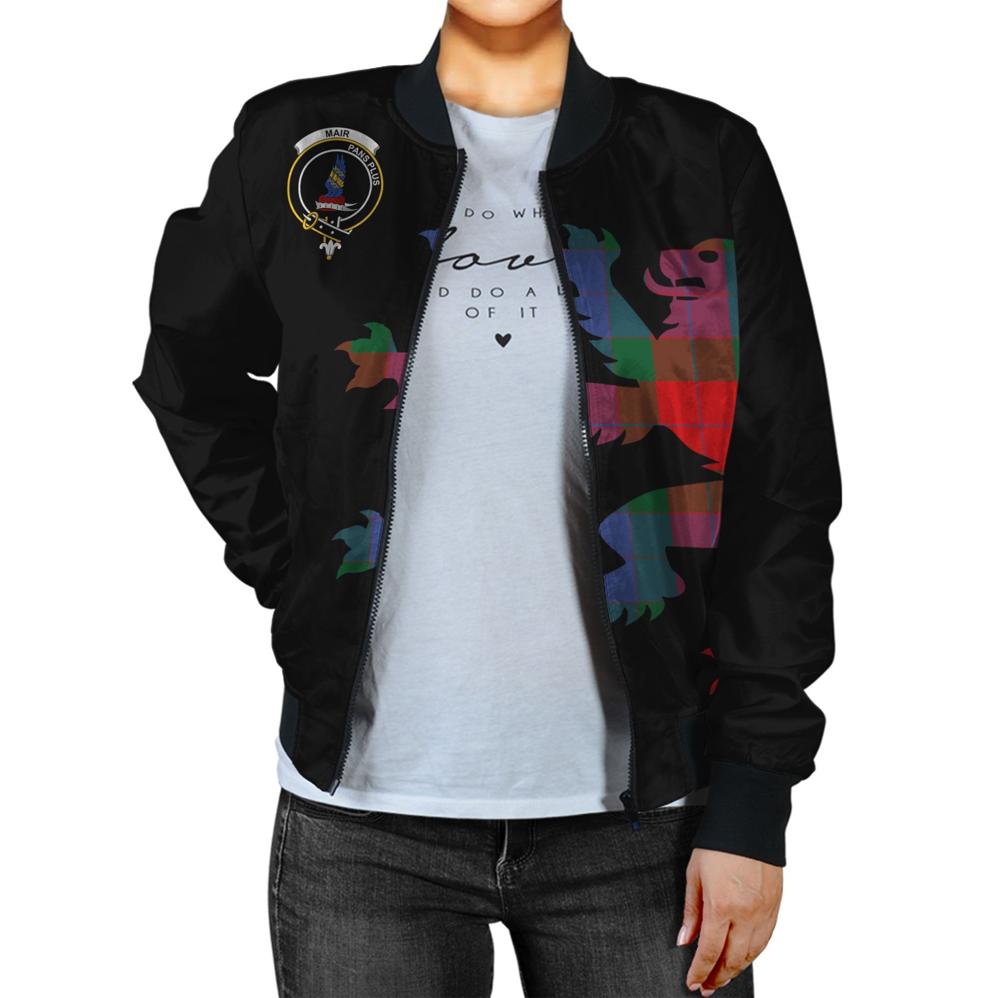 Mar Tartan Bomber Jacket Lion & Thistle