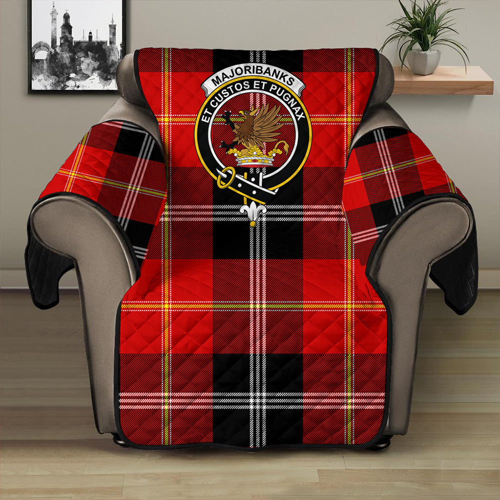 Marjoribanks Tartan Crest Sofa Protector