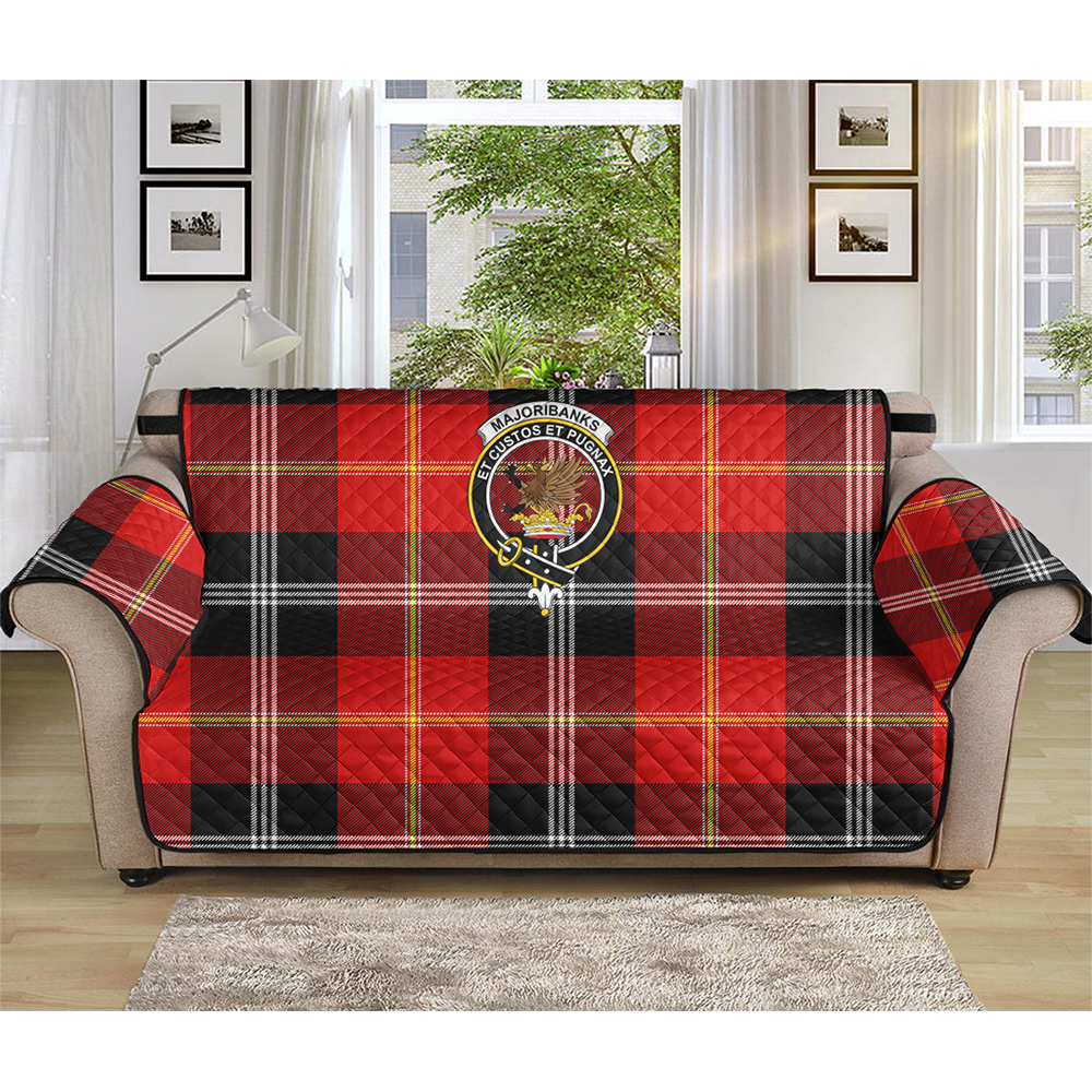 Marjoribanks Tartan Crest Sofa Protector