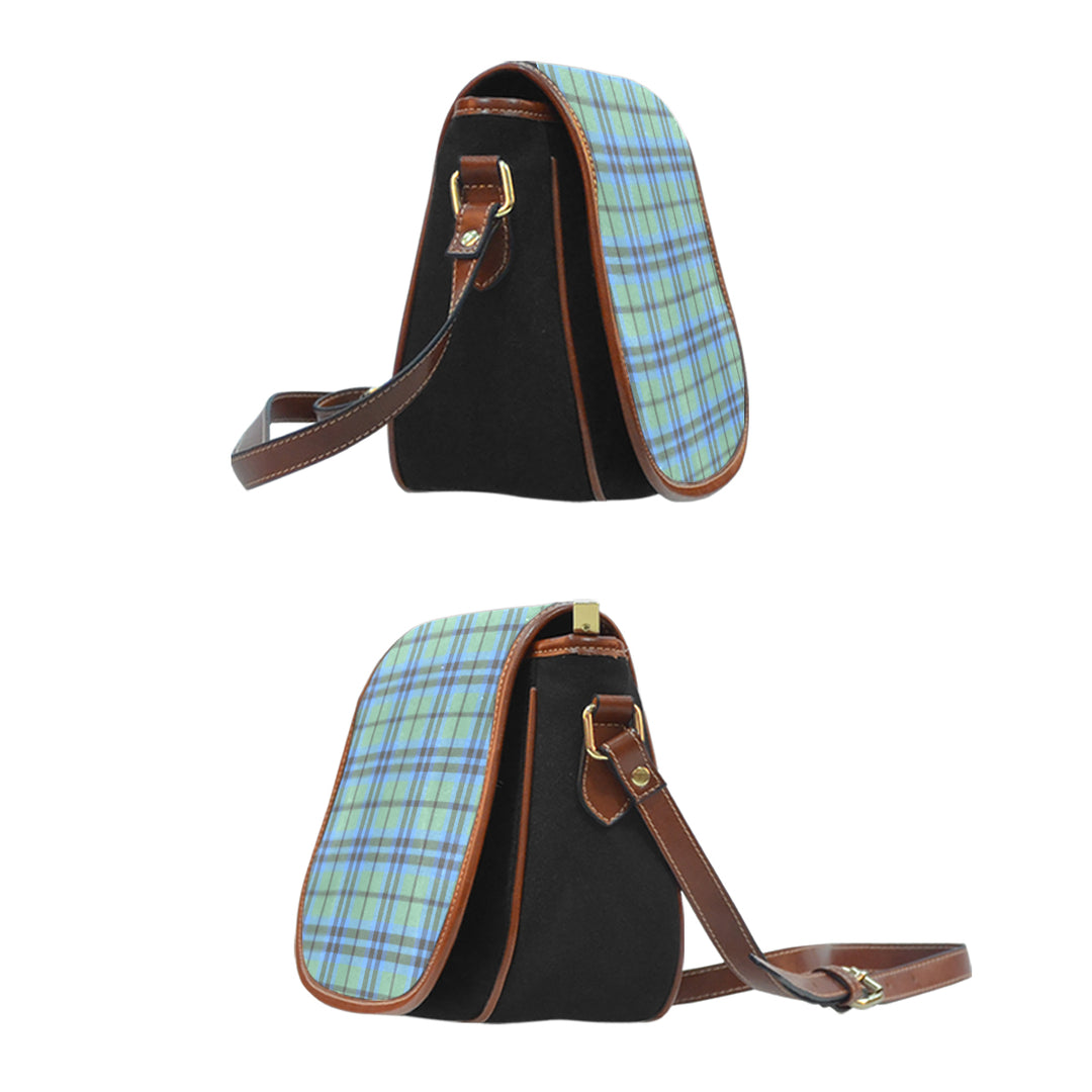 Marshall Tartan Saddle Handbags