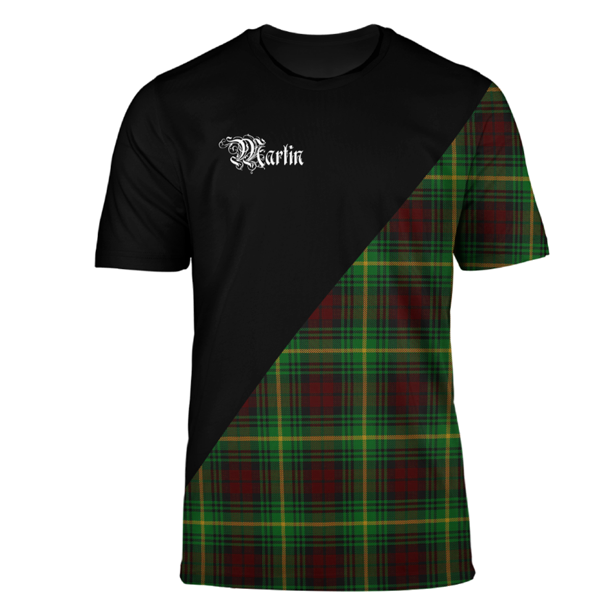 Martin Tartan - Military T-Shirt